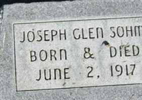 Joseph Glen Sohm Joseph Glen Sohm