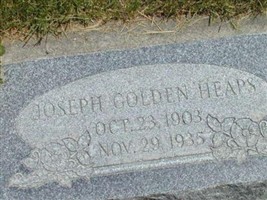 Joseph Golden Heaps Joseph Golden Heaps