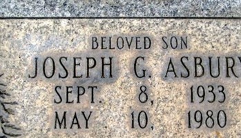 Joseph Gordon Asbury Joseph Gordon Asbury