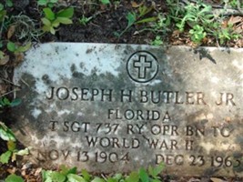 Joseph H Butler, Jr
