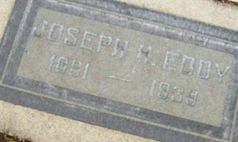 Joseph H Eddy Joseph H Eddy