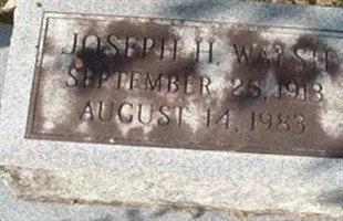 Joseph H. Walsh Joseph H. Walsh