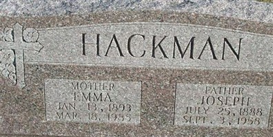 Joseph Hackman Joseph Hackman