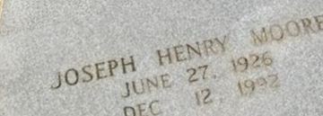 Joseph Henry Moore Joseph Henry Moore