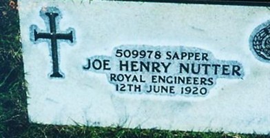 Joseph Henry Nutter Joseph Henry Nutter