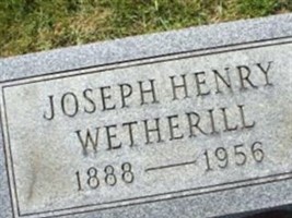 Joseph Henry Wetherill Joseph Henry Wetherill