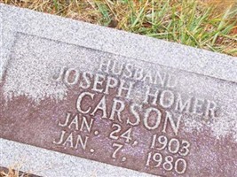 Joseph Homer Carson Joseph Homer Carson