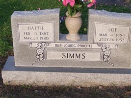 Joseph Howard Simms Joseph Howard Simms