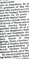 Joseph Hubert Brock Joseph Hubert Brock
