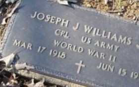 Joseph J. Williams, Jr Joseph J. Williams, Jr