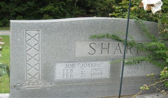 Joseph "Joe" Sharp Joseph "Joe" Sharp