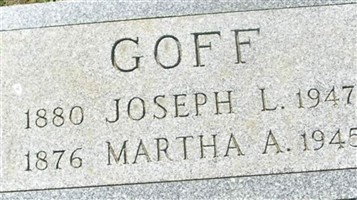 Joseph L. Goff Joseph L. Goff