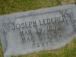 Joseph Lederer