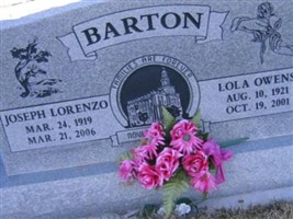 Joseph Lorenzo Barton Joseph Lorenzo Barton