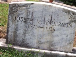 Joseph M Anderson Joseph M Anderson