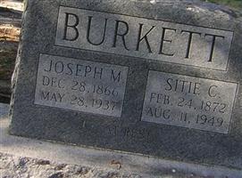 Joseph M Burkett