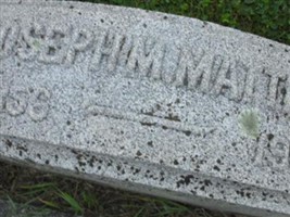 Joseph M. Matthieu Joseph M. Matthieu