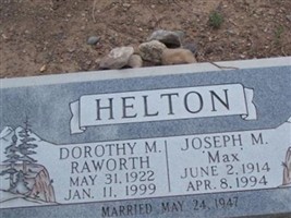 Joseph M. "Max" Helton Joseph M. "Max" Helton