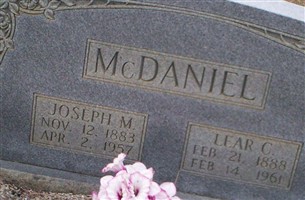 Joseph M McDaniel Joseph M McDaniel
