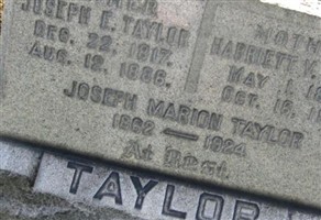 Joseph Marion Taylor Joseph Marion Taylor