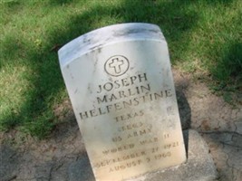 Joseph Marlin Helfenstine