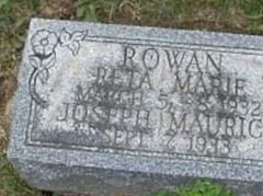 Joseph Maurice Rowan Joseph Maurice Rowan