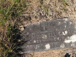 Joseph McDowell Carson Joseph McDowell Carson