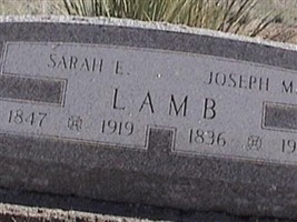 Joseph Milton Lamb Joseph Milton Lamb