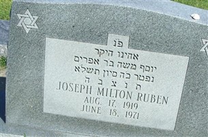 Joseph Milton Ruben Joseph Milton Ruben