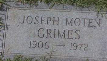 Joseph Moten Grimes Joseph Moten Grimes