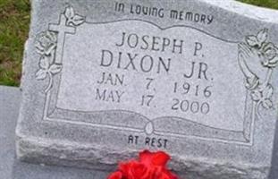 Joseph P Dixon, Jr