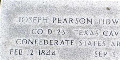 Joseph Pearson Tidwell
