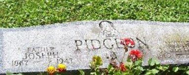 Joseph Pidgeon Joseph Pidgeon