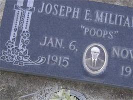 Joseph E "Poops" Militano, Sr