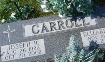 Joseph R Carroll Joseph R Carroll