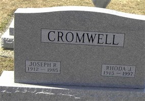 Joseph R Cromwell Joseph R Cromwell