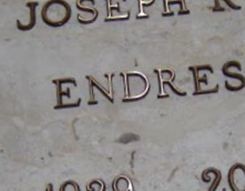Joseph R Endres Joseph R Endres