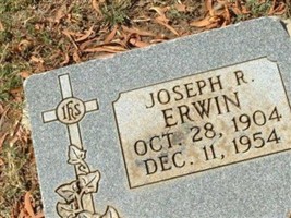 Joseph R. Erwin Joseph R. Erwin