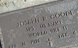 Joseph R Goode Joseph R Goode