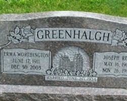 Joseph Read Greenhalgh Joseph Read Greenhalgh