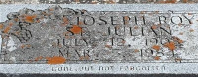 Joseph Roy St. Julian Joseph Roy St. Julian