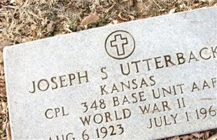 Corp Joseph S. Utterback Corp Joseph S. Utterback