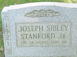 Joseph Sibley Stanford, Jr Joseph Sibley Stanford, Jr