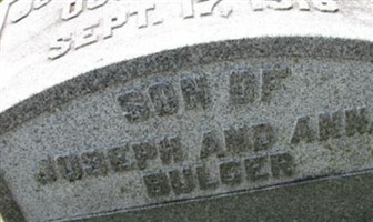Joseph Stanhope Bulger