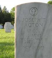 Joseph T Acton
