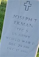Joseph T Ekman