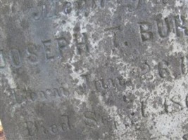 Joseph Thomas Burch Joseph Thomas Burch