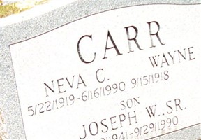 Joseph W. Carr, Sr
