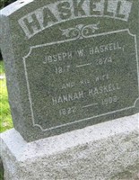 Joseph W Haskell Joseph W Haskell