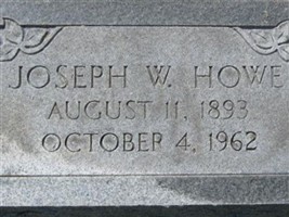 Joseph W Howe Joseph W Howe